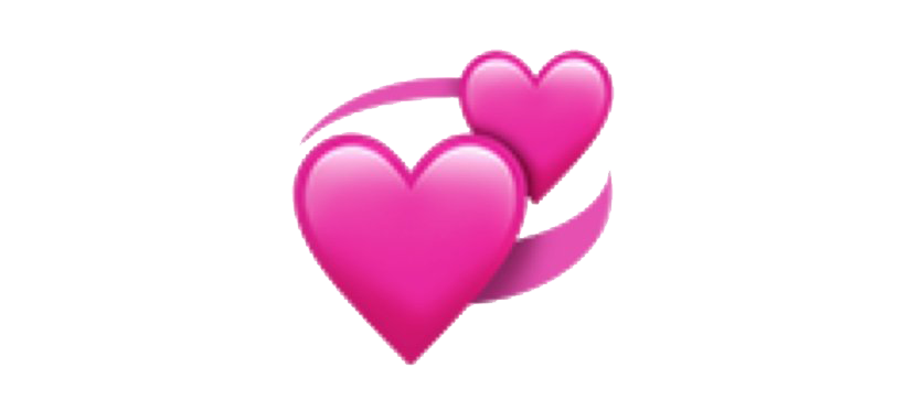 Pink Heart Emoji Png Picture Png Mart
