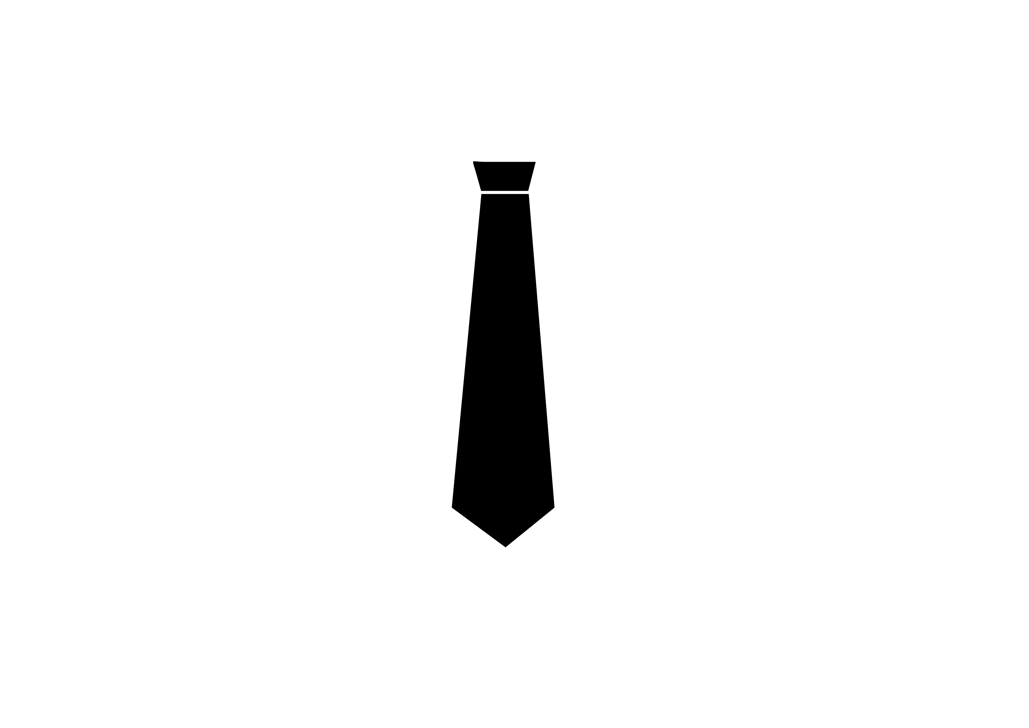clipart tie black and white - photo #11