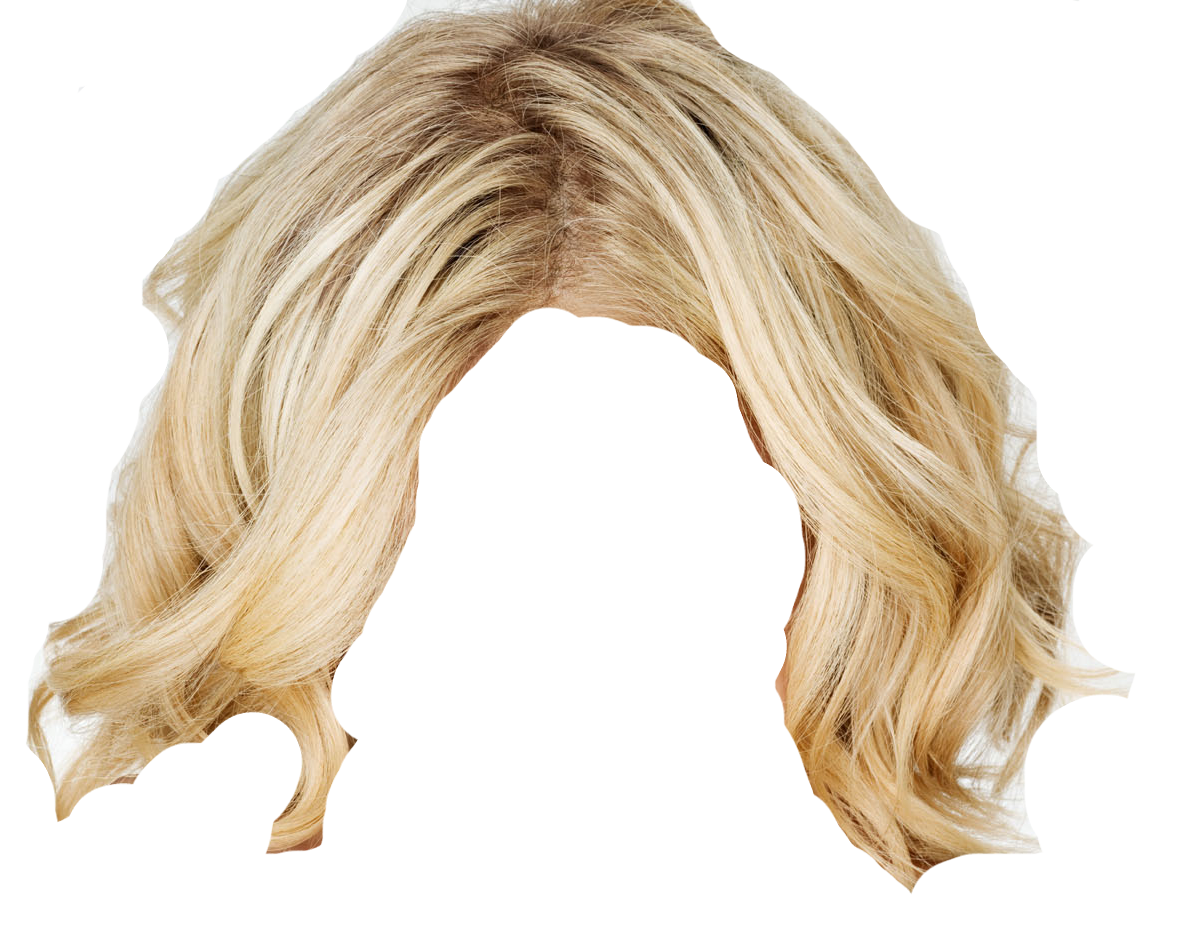 Blonde Girl with Long Hair PNG - wide 8