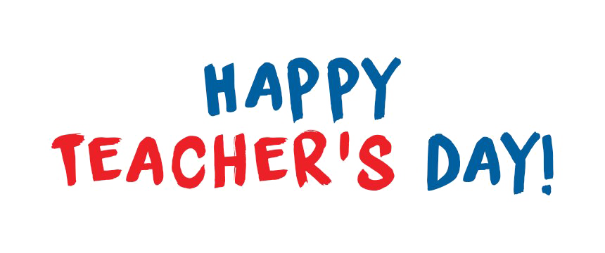 Happy Teachers Day PNG Transparent Image | PNG Mart
