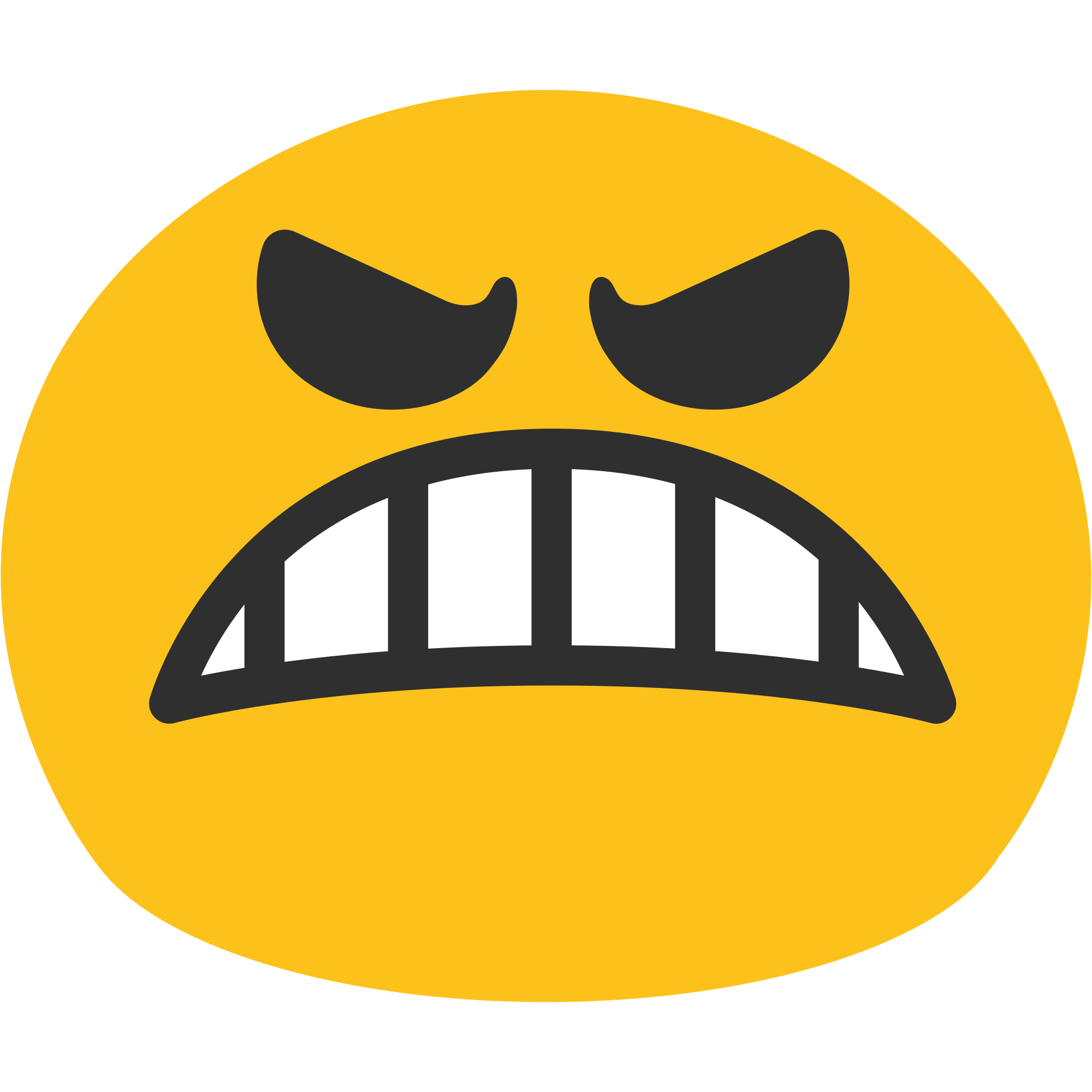 Kızgın emoji şeffaf arka plan