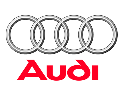 Logotipo de Audi con fondo transparente PNG