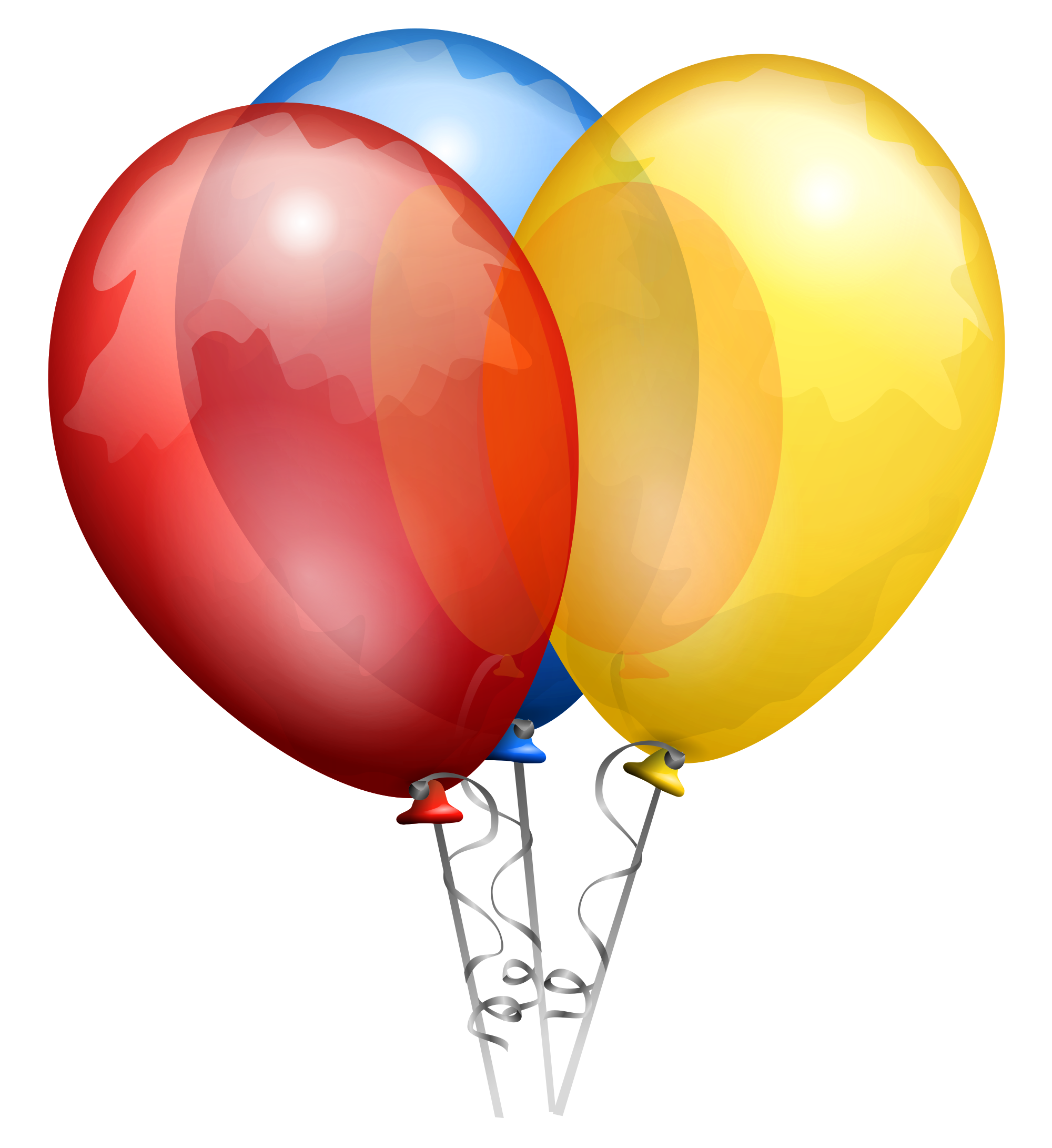 Balloons PNG Transparent Image