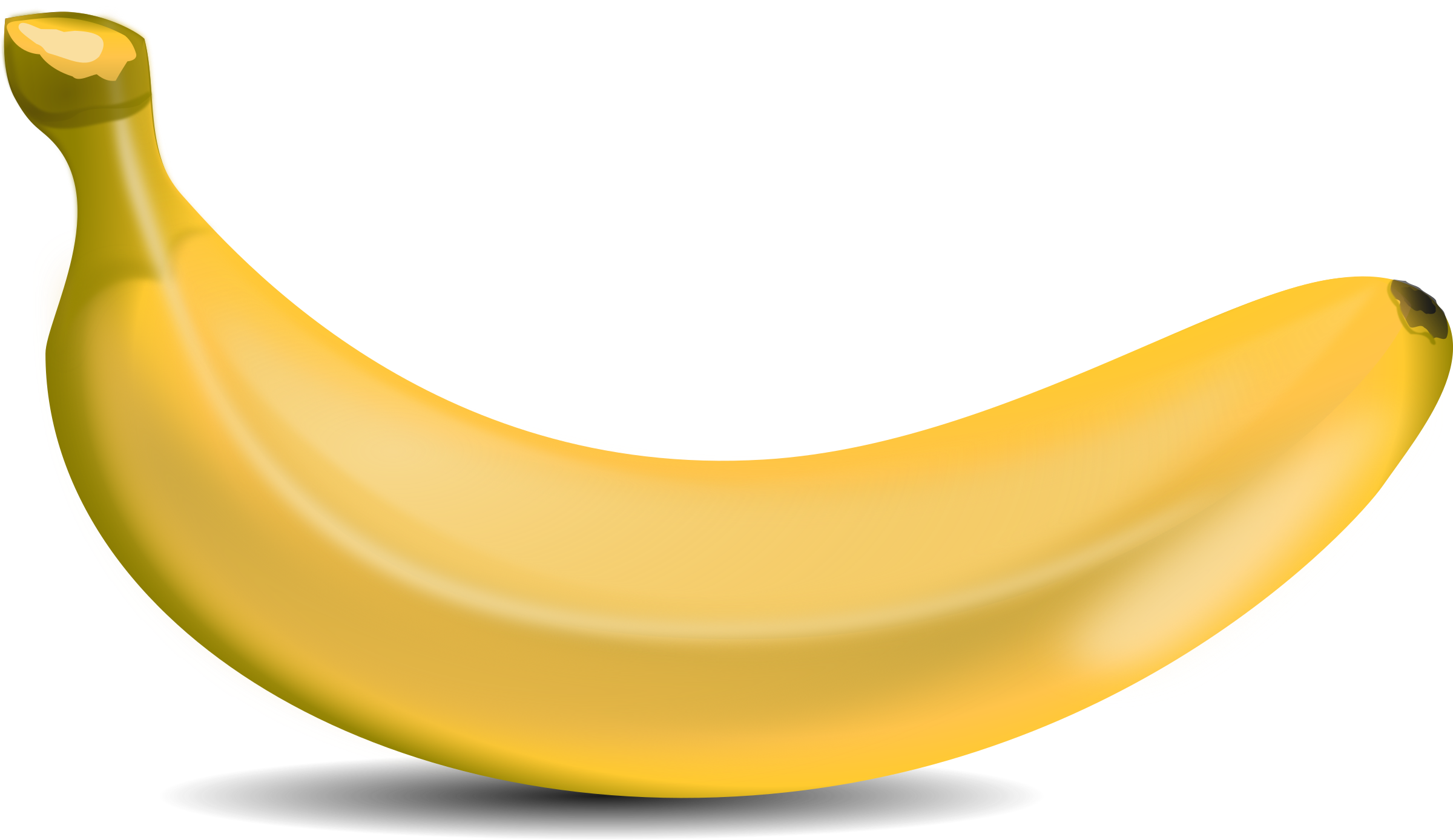Banana clip art PNG gratis