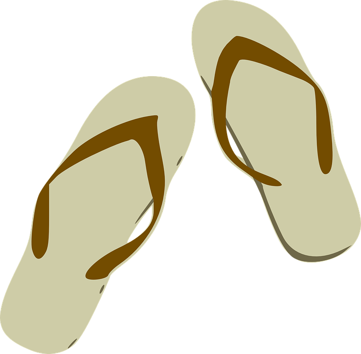Sandal pantai PNG Clipart