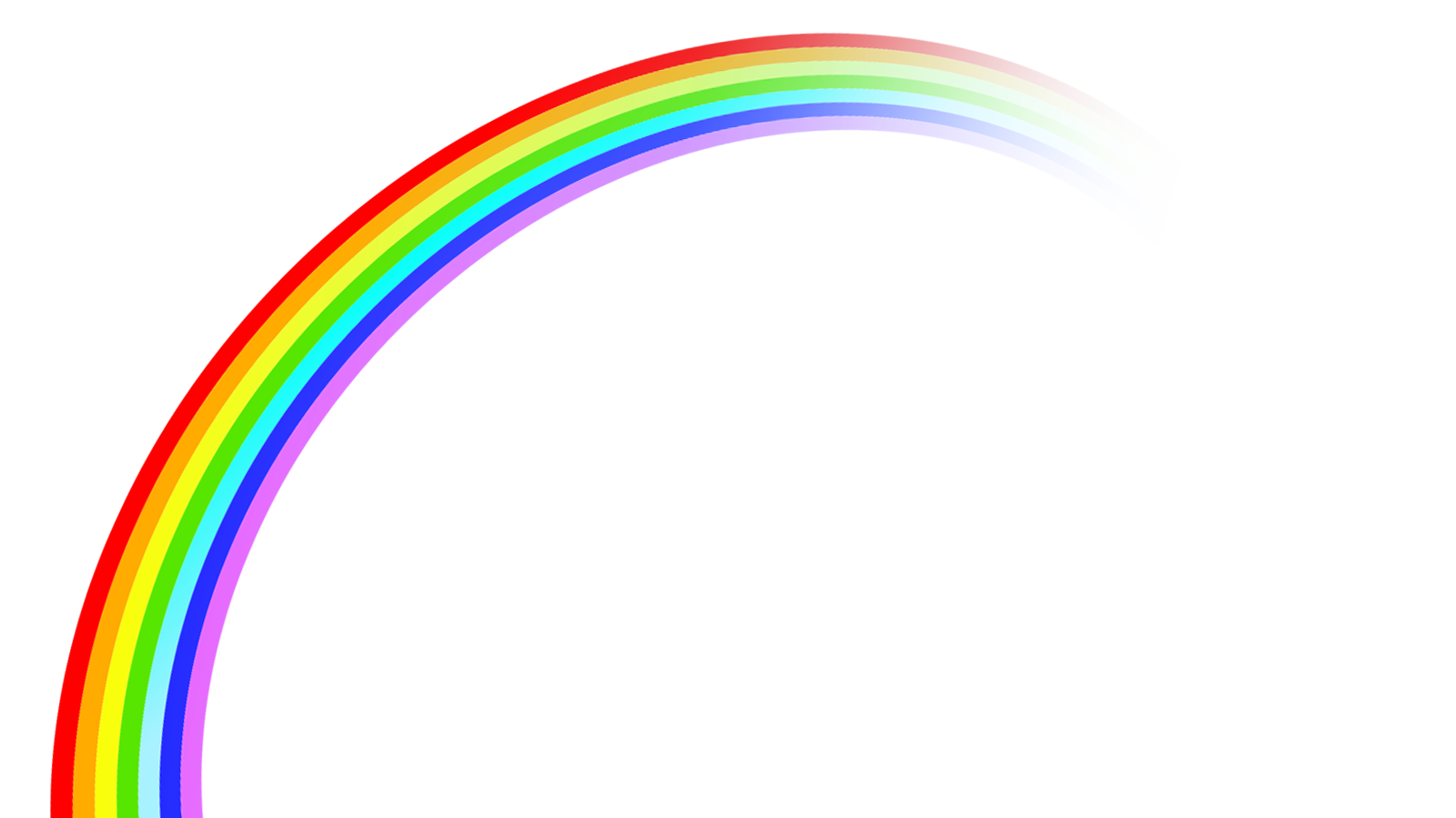 Schöner Regenbogen-PNG