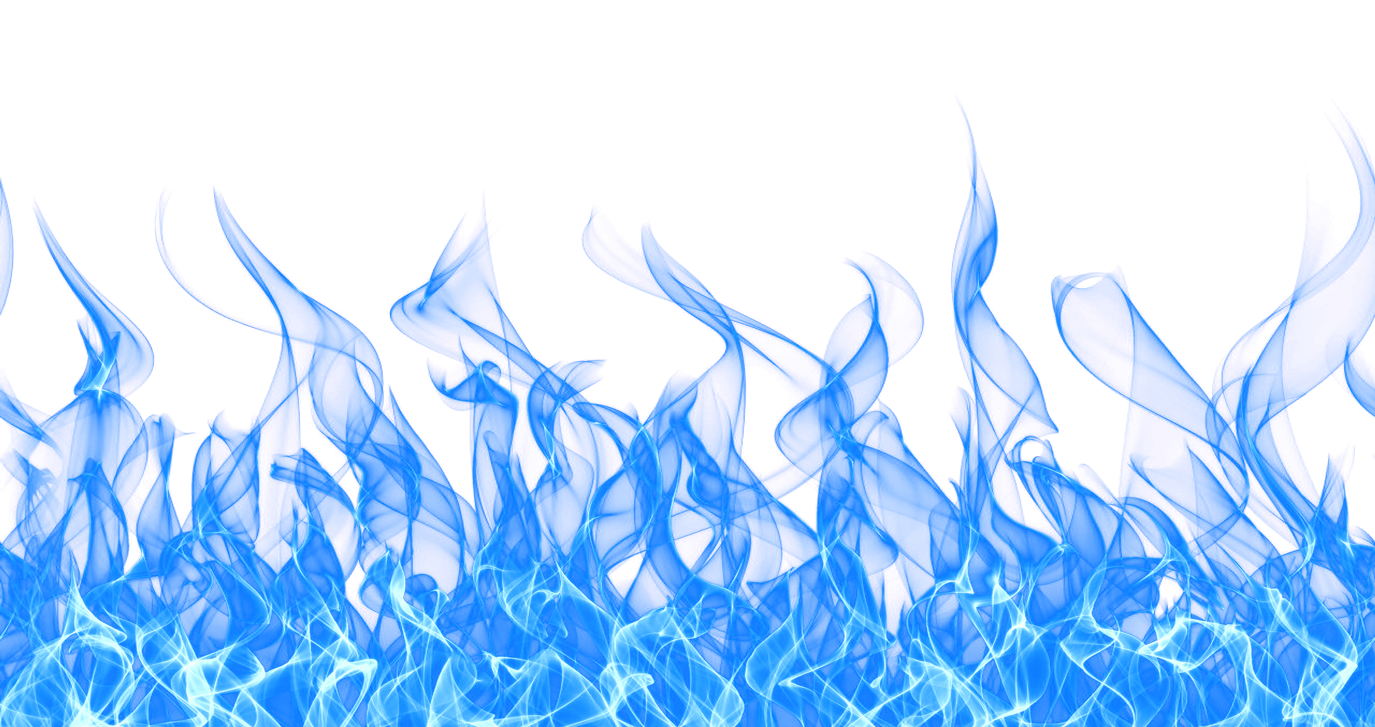 Blue Fire PNG HD