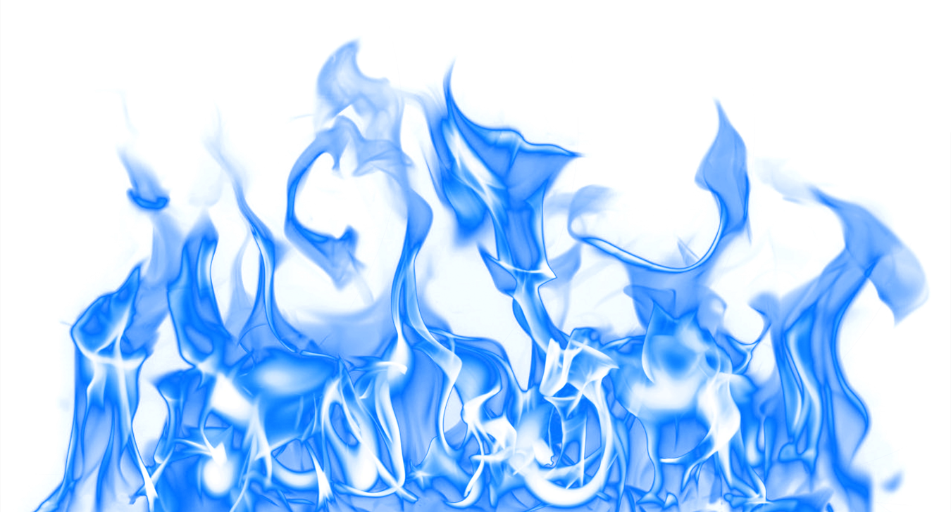 Imagem azul fogo PNG