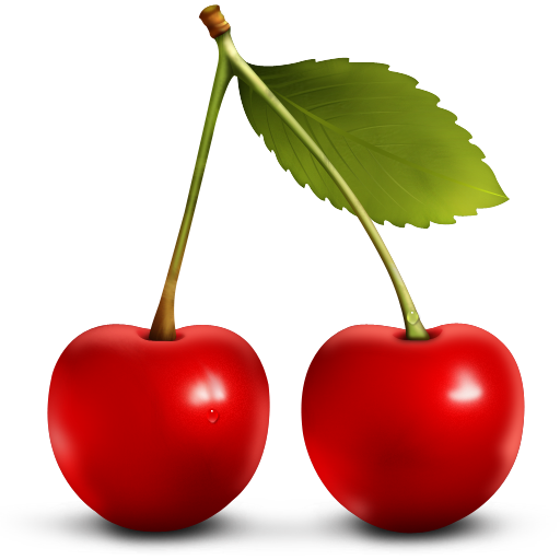 Cherry Vector PNG Transparent Image