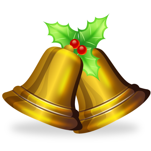 Icona della campana di Natale PNG