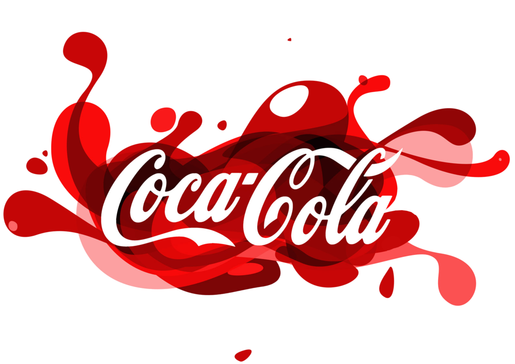 Fond Transparent coca cola