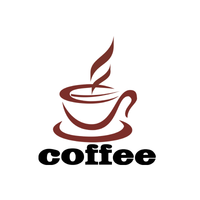 Kahve logosu PNG Dosyası