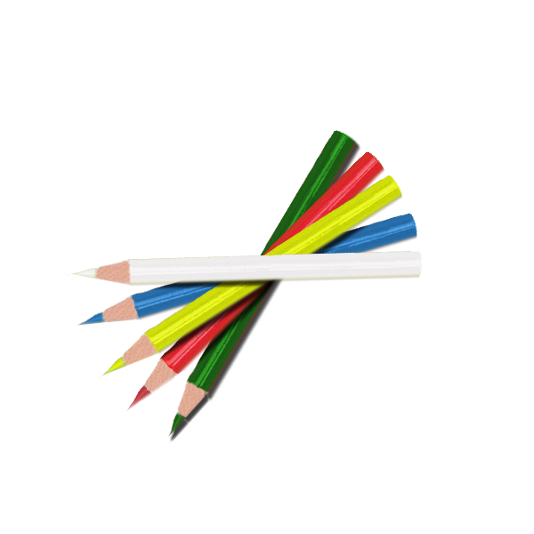 Renkli kurşun kalem PNG Clipart