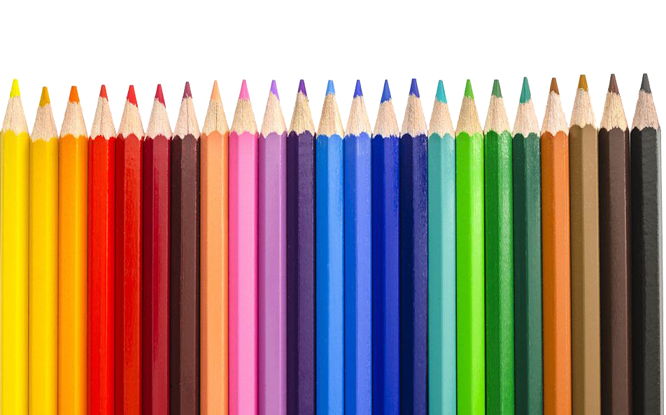 Pensil warna Transparan PNG