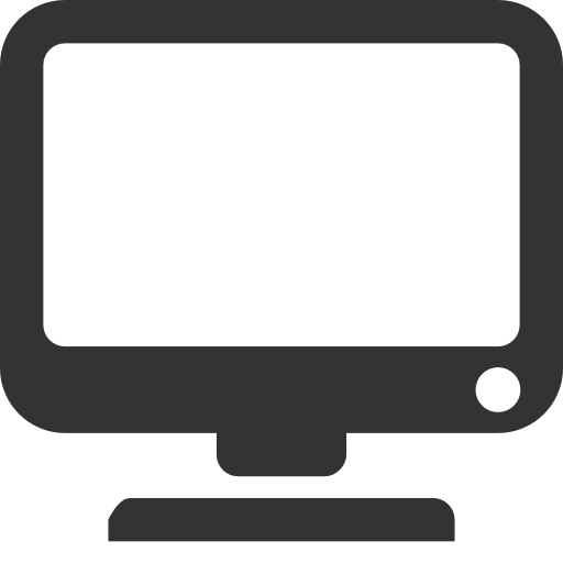 Icono de monitor de computadora PNG