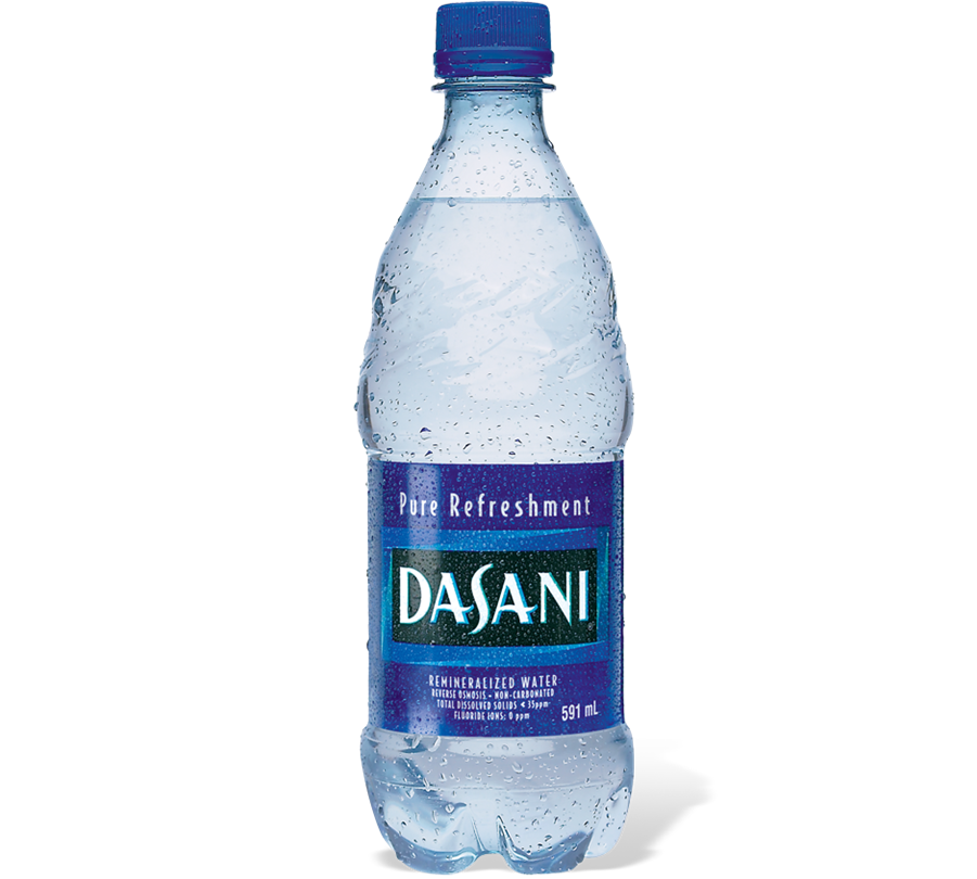 Bottiglia dacqua Dasani PNG