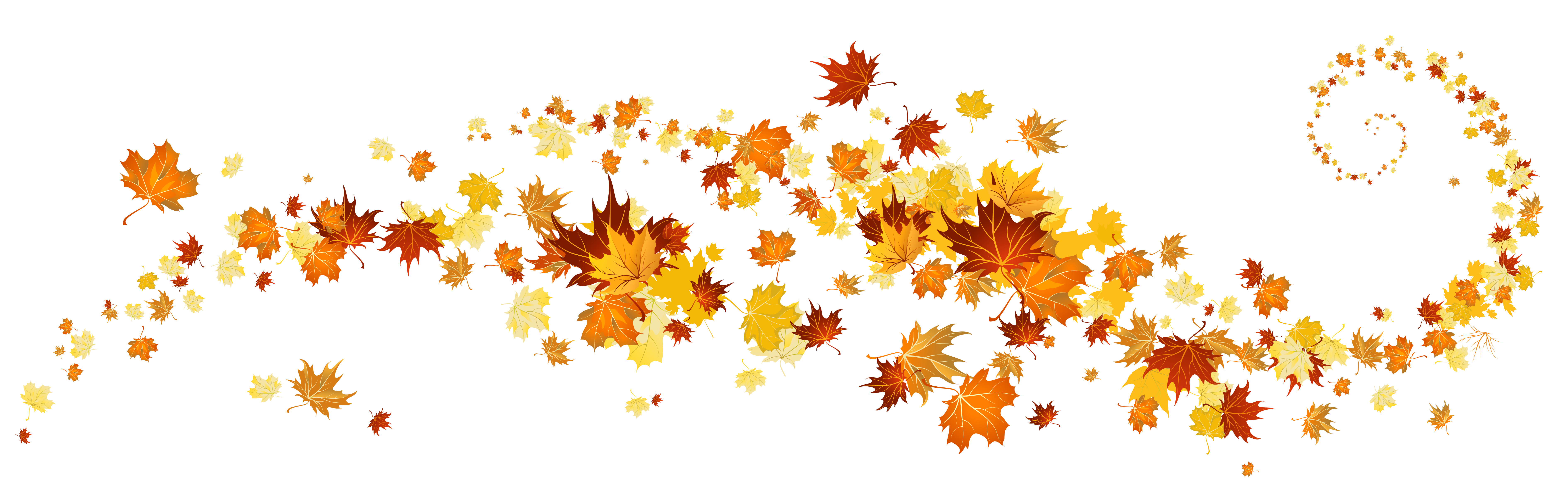 Falling Leaves PNG File