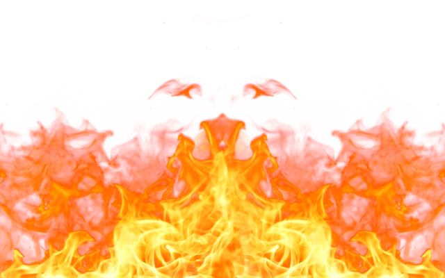 Immagine del PNG della fiamma del fuoco