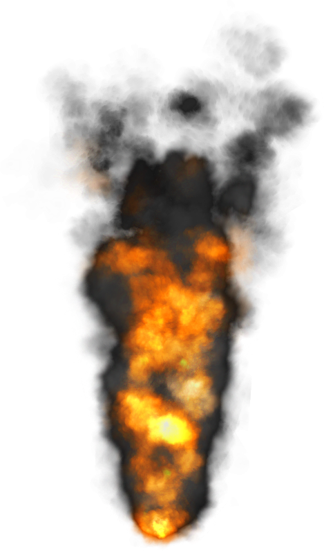Yangın dumanı PNG Pic