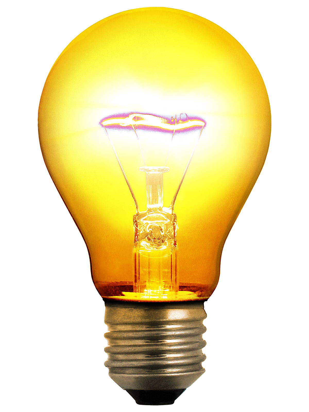 Glowing Bulb Transparent PNG
