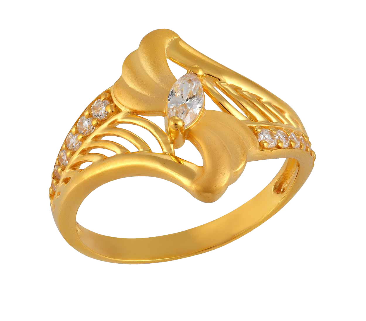 Gold Rings PNG Pic
