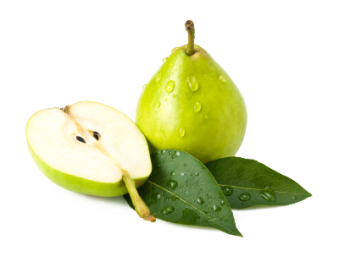 Зеленые груши витамина K Уровни PNG