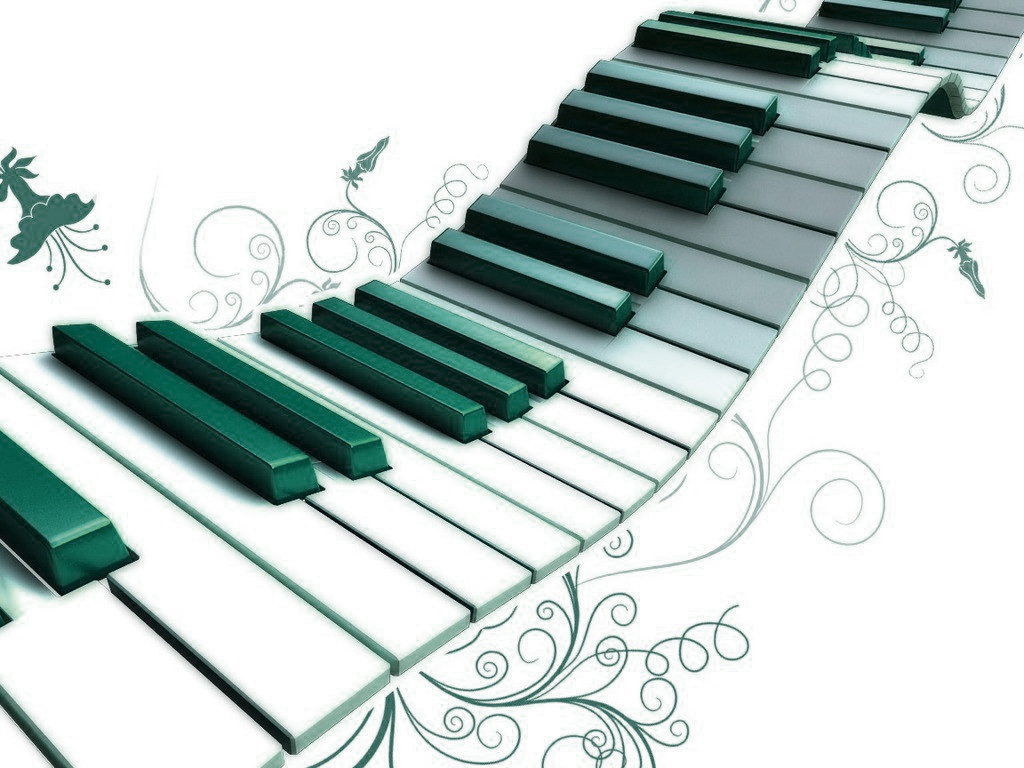 Piano verde PNG