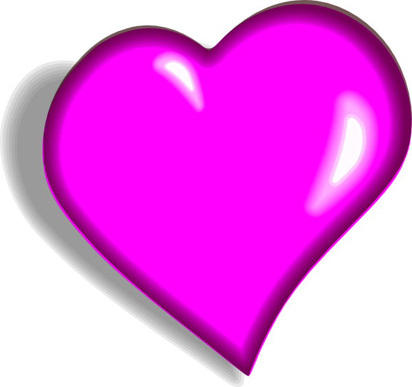 Горячие розовые сердца PNG Image