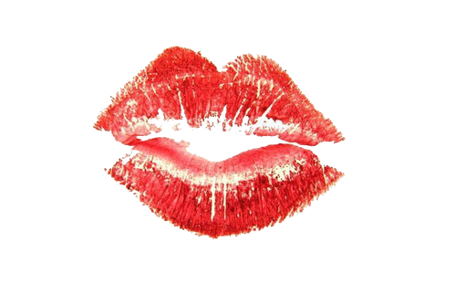 Lippenstift Kuss PNG-Bild