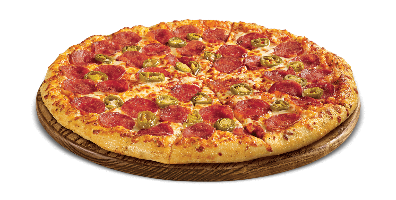 Pepperoni Pizza PNG Transparent Image