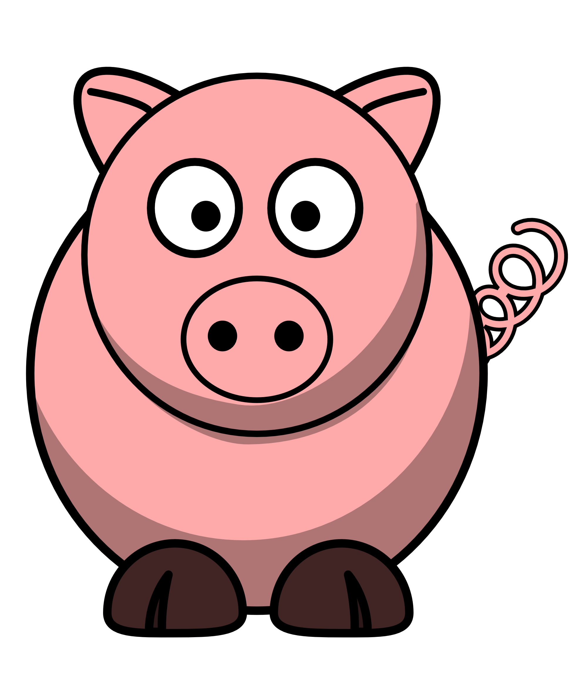 Свинья прозрачный PNG