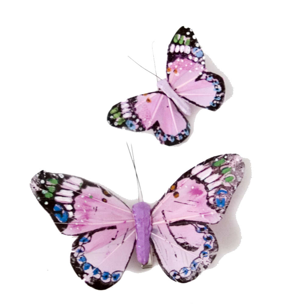 Pink Butterfly Transparent PNG