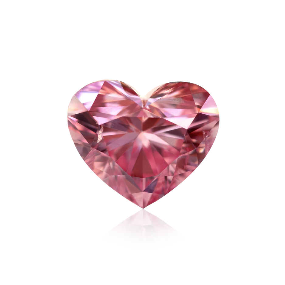 Pink Diamond Heart PNG HD