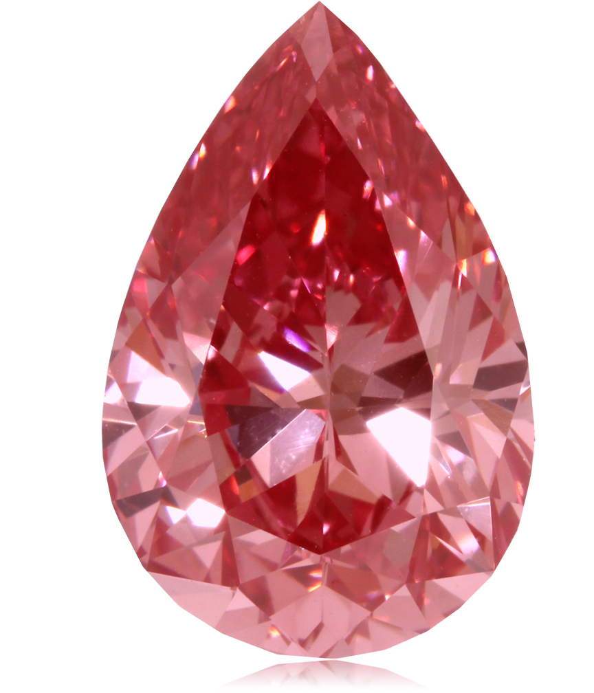 الوردي الماس القلب PNG صورة