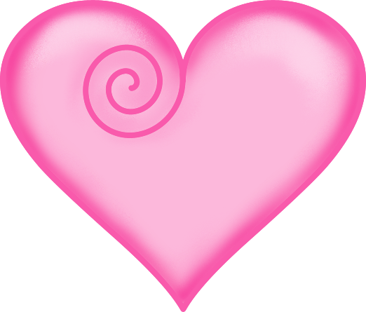 File PNG cuore rosa