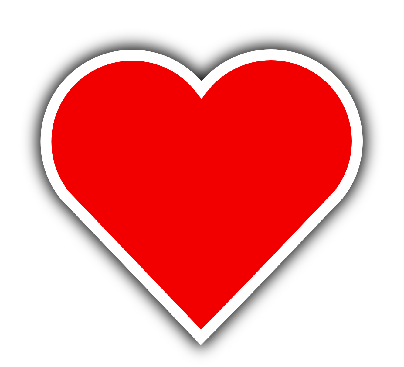 Red Heart PNG File