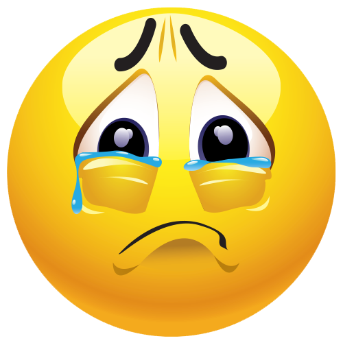 Clipart tristi emoji