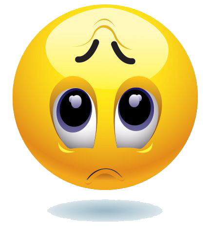 Foto tristi emoji PNG