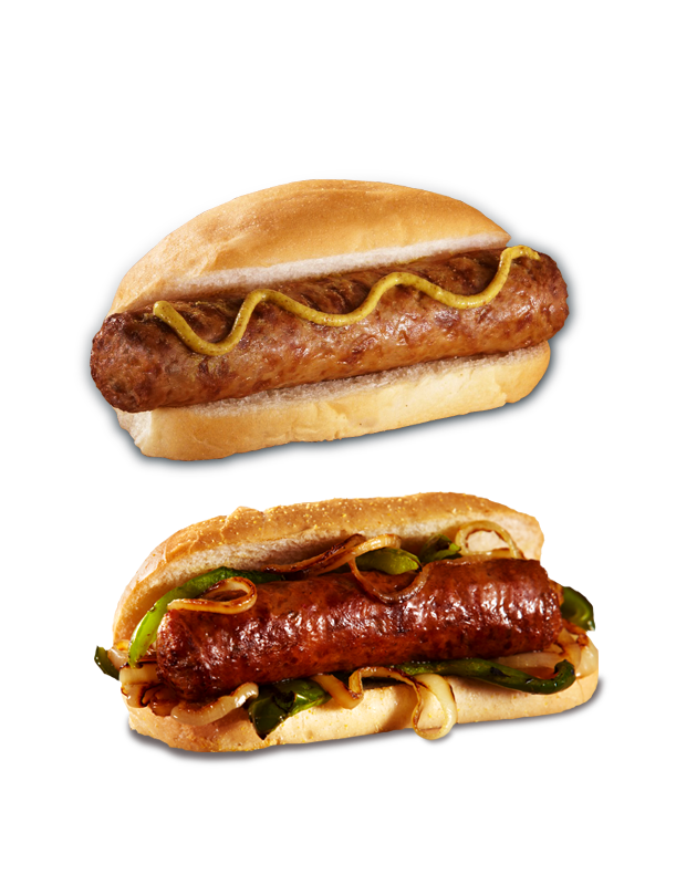 Sausage Sandwich PNG Transparent Image