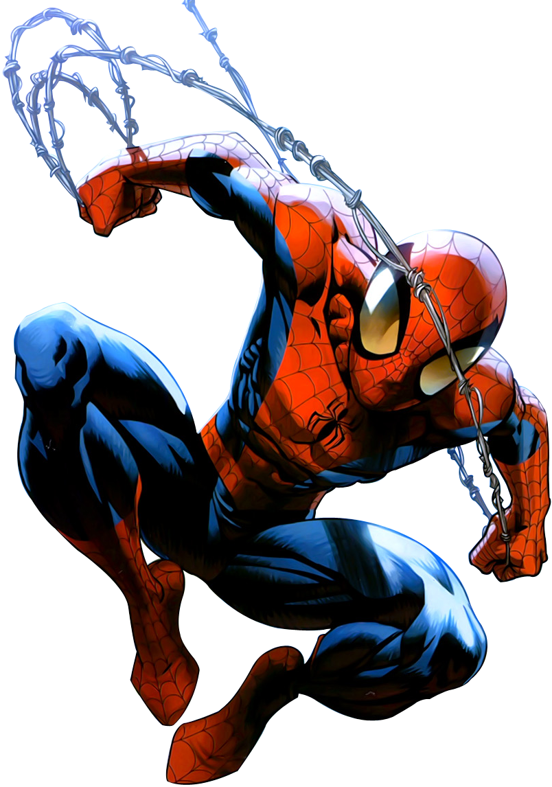 Spiderman Comic PNG File