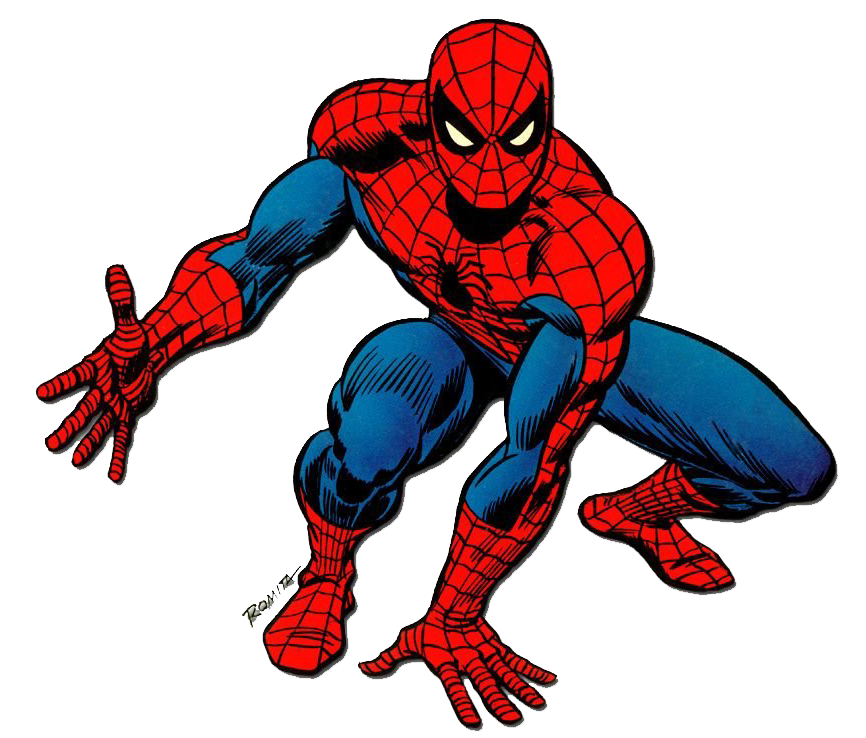 Spiderman Comic PNG HD