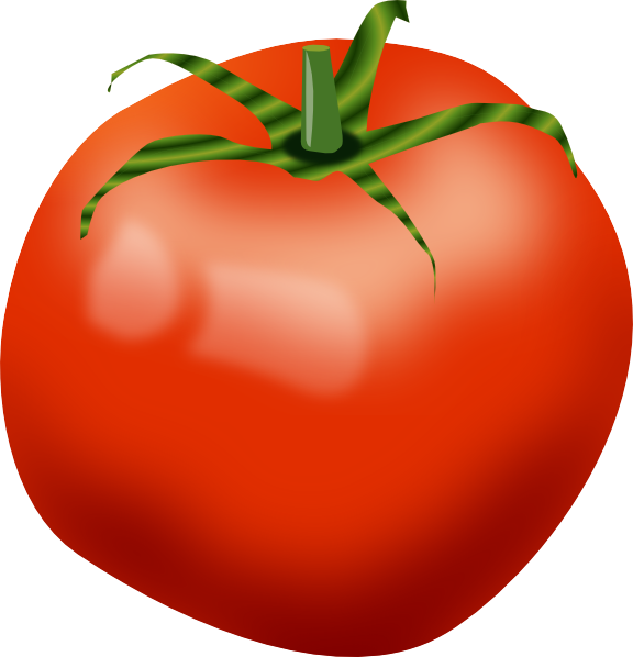 Seni klip tomat kartun PNG