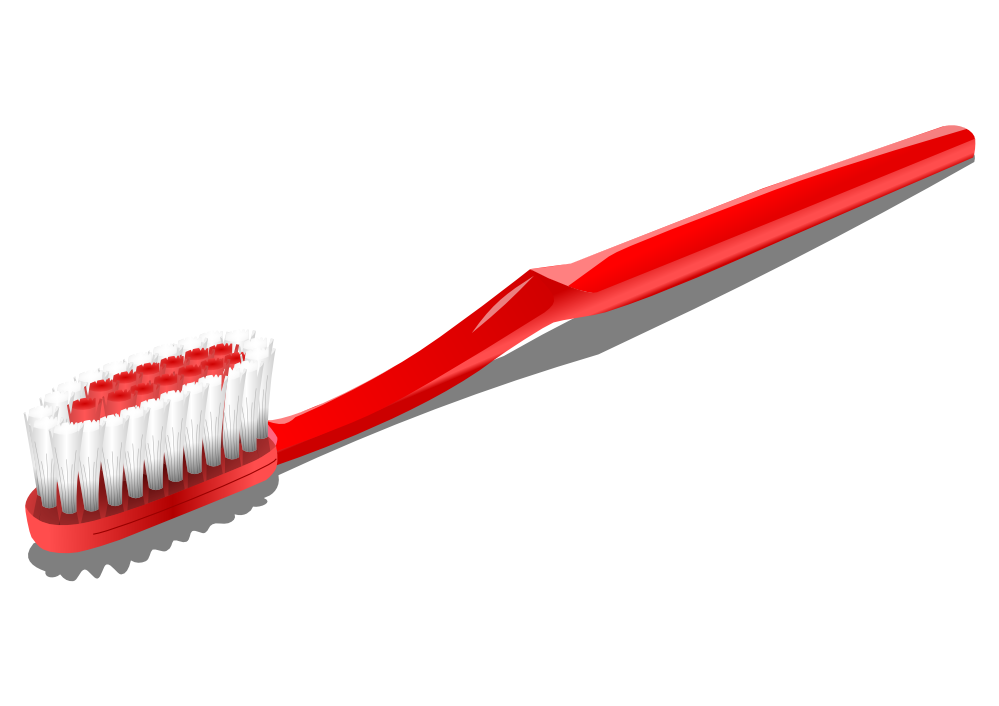 Clip art de la brosse à dents PNG