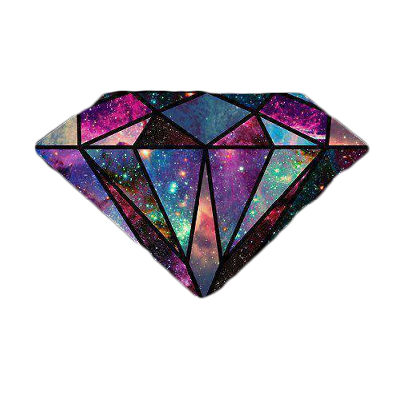 Прозрачный Diamond Galaxy Design PNG