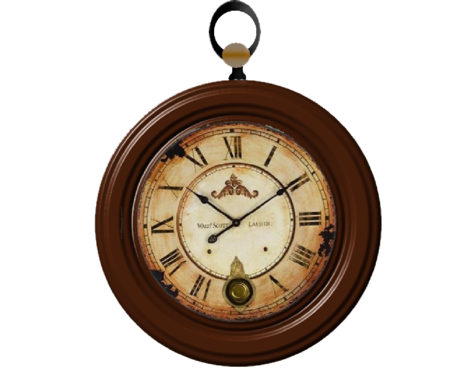 Vintage Clock PNG Image