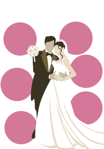 Wedding Couple PNG File
