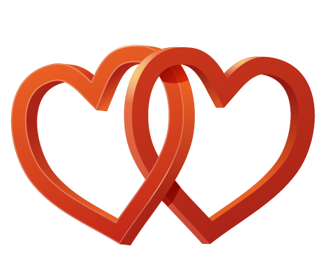 Wedding Heart PNG File