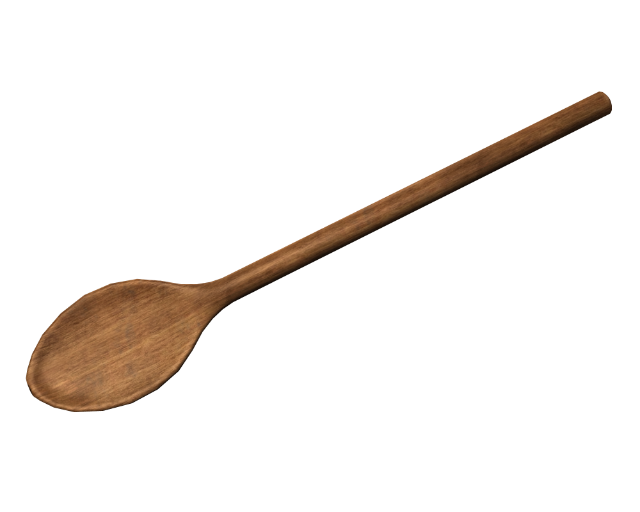 Cucchiaio in legno PNG