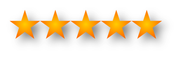 5 Stars PNG Free Download