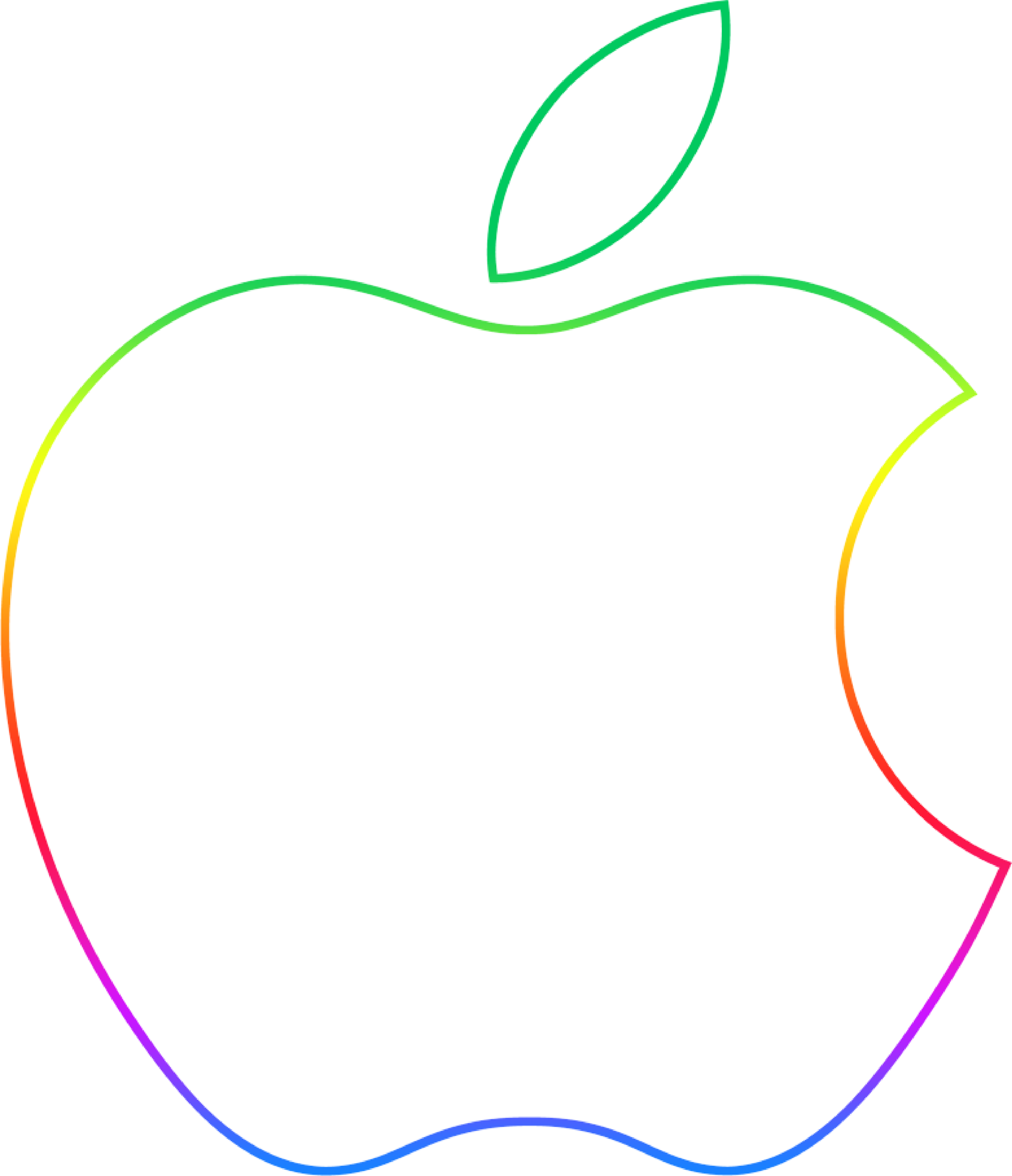 Apple Logo PNG Transparent Image